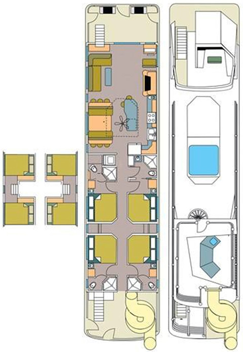 Genesis 75 boat layout.